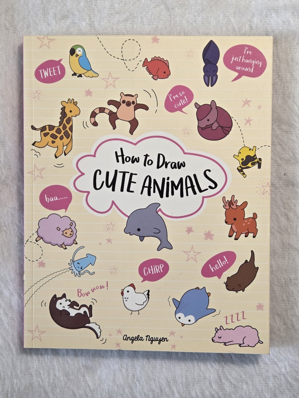 How to Draw Cute Animals Book by Angela Nguyen